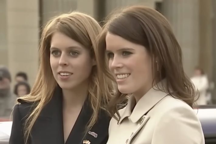 Princesas Eugenie e Beatrice, filhas do príncipe Andrew - Reprodução