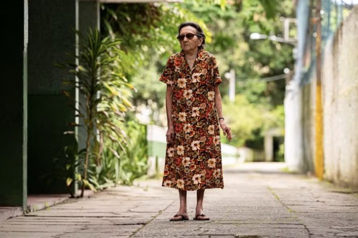 Cotada para o Oscar 2026, Tânia Maria só começou a atuar aos 72 anos – Divulgação/Victor Jucá