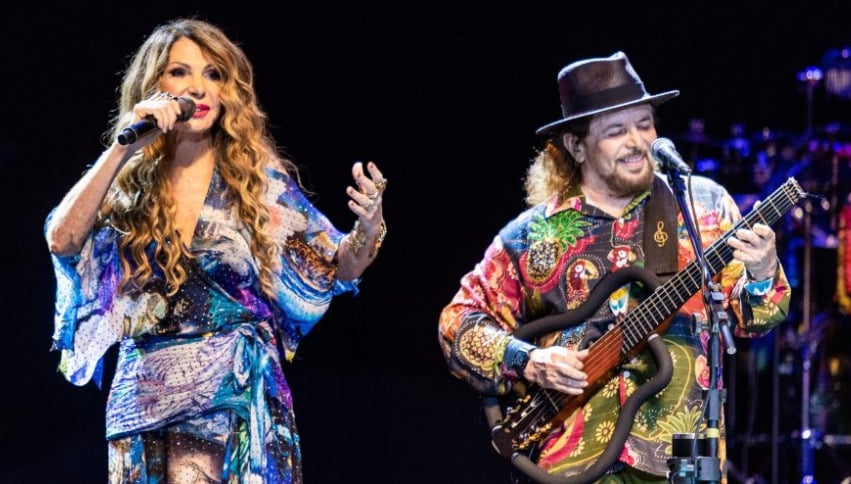 Elba Ramalho e Geraldo Azevedo se apresentam na Praia de São Francisco