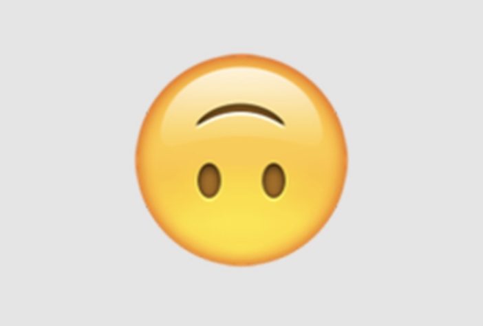 Emoji sorrindo de cabeça para baixo – Reprodução 