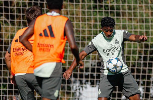 Técnico do Real Madrid exalta Endrick, que aguarda uma chance: “Tem uma finalização brutal”