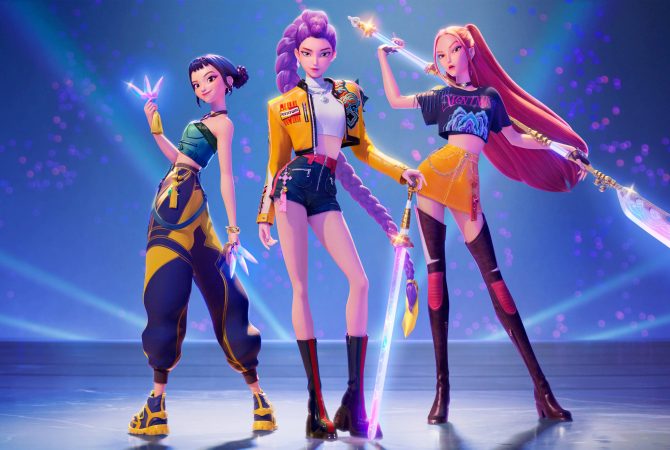 Fenômeno! Animação ‘Guerreiras do K-Pop’ faz história ao vencer Grammy