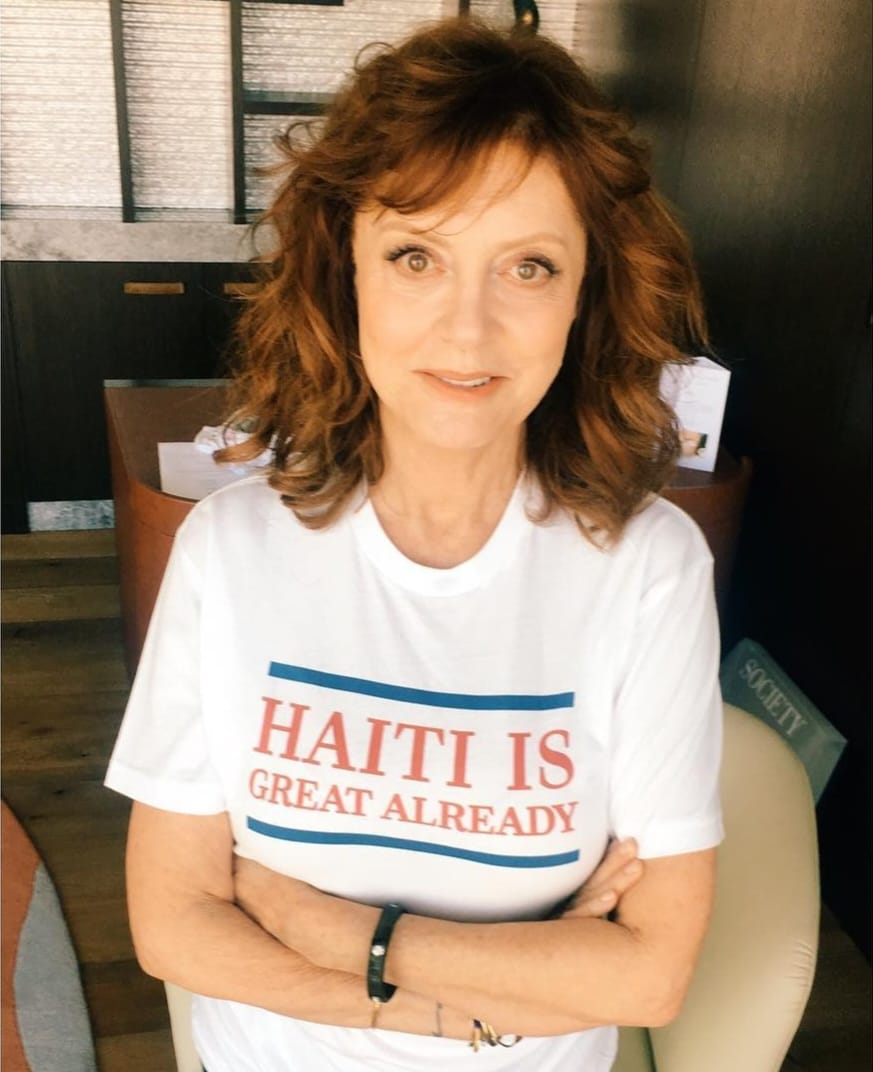 Além de atriz, Susan é conhecida por seu ativismo social e político. Em 1999 foi nomeada Embaixadora da Boa Vontade da UNICEF, e em 2006 recebeu o prêmio humanitário da Action Against Hunger. Em 2015, participou pessoalmente de operações de resgate de refugiados sírios na ilha de Lesbos, na Grécia.
