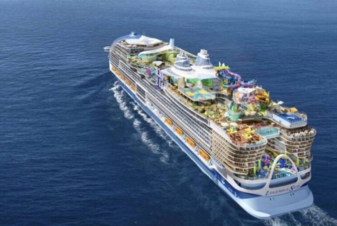 Royal Caribbean antecipa estreia do Legend of the Seas, novo maior navio do mundo