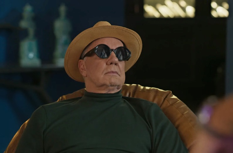 Interpretar um morto exigiu que Luiz permanecesse imóvel por longos períodos, sendo carregado e até colocado de patins. Ele considera esse papel um dos mais difíceis da carreira por exigir controle absoluto do corpo: 