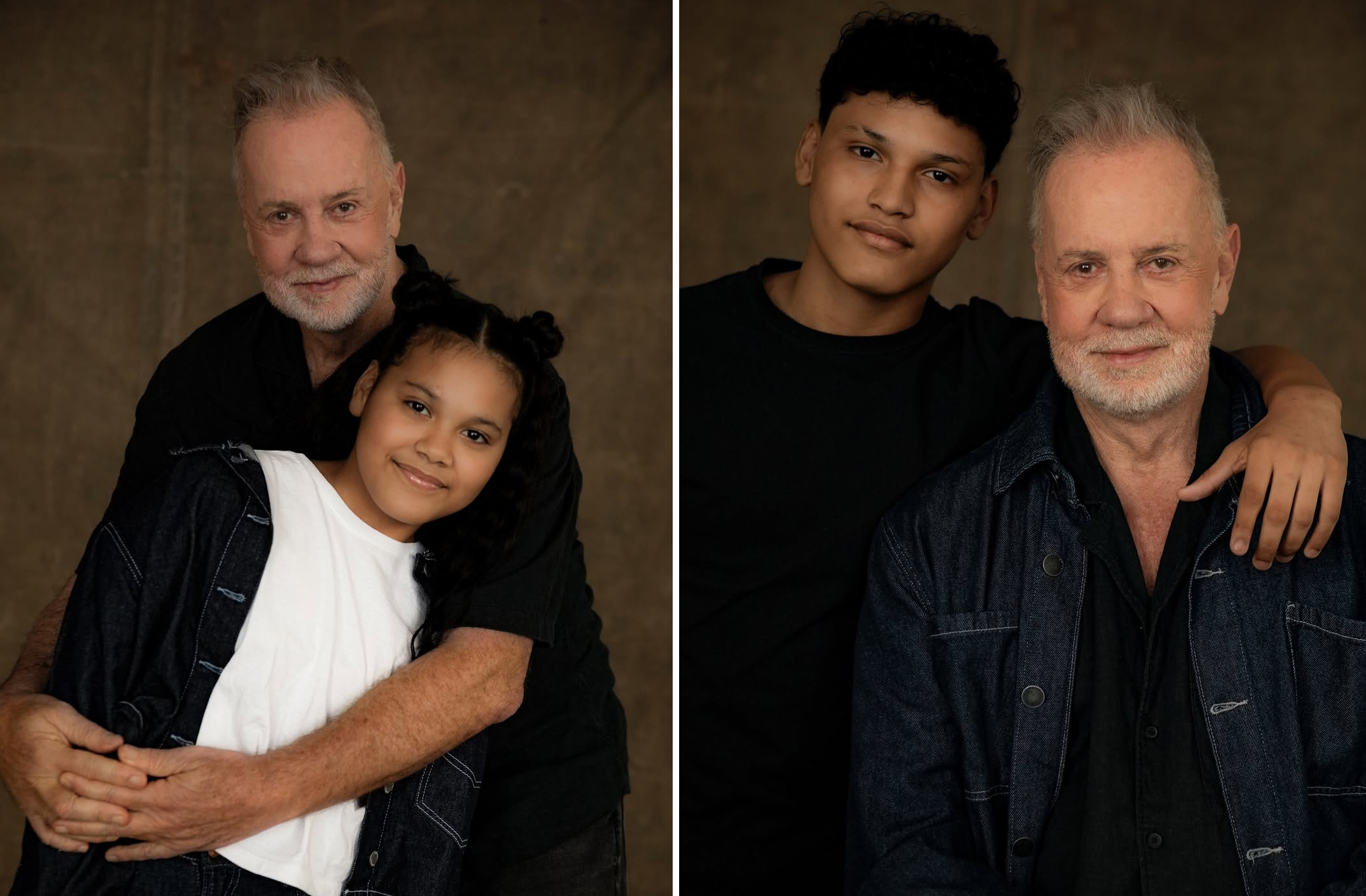 O ator reconhece que também precisa de seus momentos de recolhimento e respeita o espaço dos filhos, embora valorize a troca emocional com eles: 