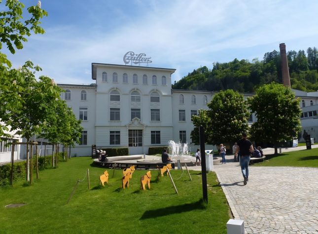Maison Cailler, uma espécie de fábrica-museu-loja de chocolate