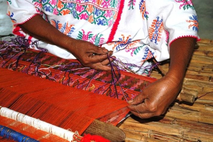 Mulheres de Xochistlahuaca, México - Wikimedia Commons/AlejandroLinaresGarcia
