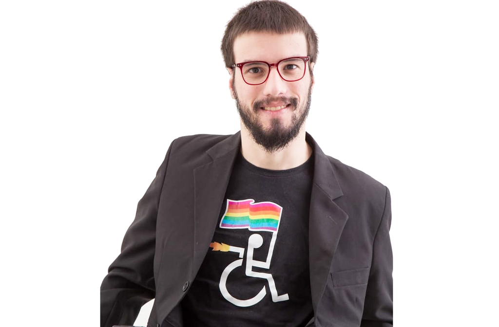 Pedro enfrenta dois preconceitos: por ser PCD assim como LGBT: 