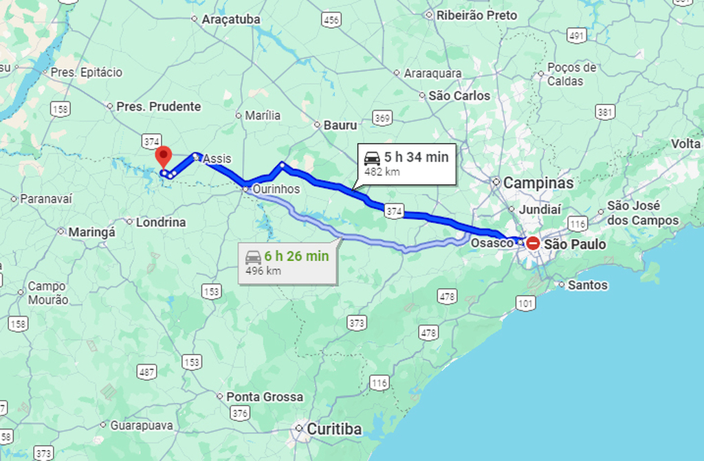Situada a 480 quilômetros da capital paulista, Pedrinhas Paulista tem cerca de 3 mil habitantes e está às margens do Rio Paranapanema, na divisa com o Paraná, envolta por natureza e história.