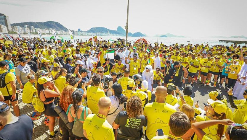 Copacabana sedia corrida por solidariedade em homenagem ao fundador dos Emirados Arábes Unidos: Conheça a Zayed Charity Run