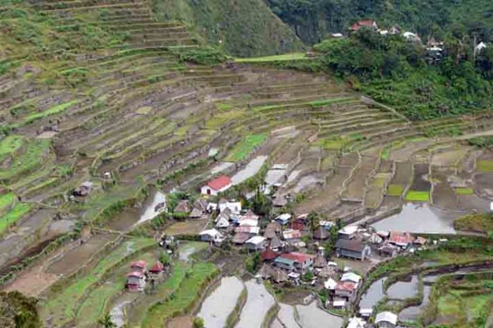 Terraços de arroz de Banaue,Província de Ifugao, Filipinas - Phlheritage/Wikimédia Commons