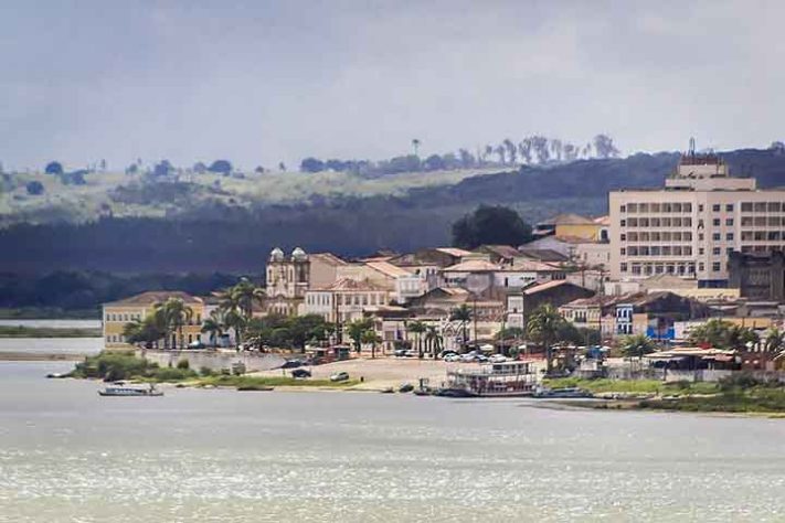 Cidade de Penedo, em Alagoas