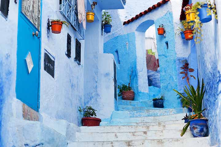 Chefchaouen, no Marrocos, é a ‘cidade mais azul do planeta’
