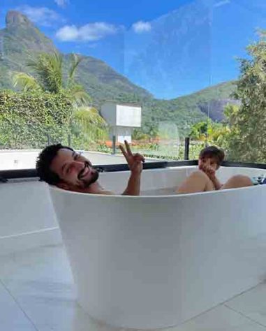 Ator e modelo Romulo Estrela 