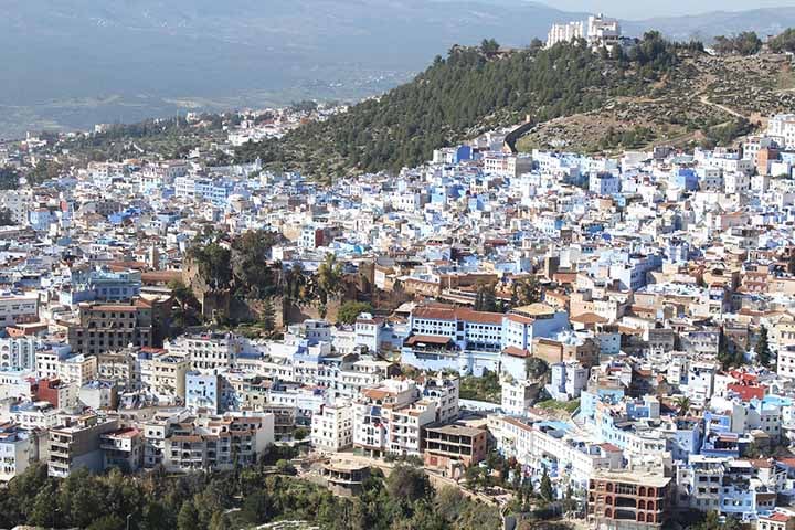 Chefchaouen, “cidade azul do Marrocos” - Imagem de jaouad Elhassani por Pixabay
