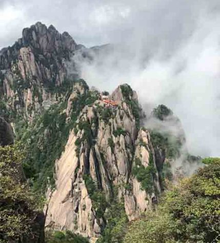 Pico Tiandu: trilha de 3.888 degraus, Huangshan, China - Reprodução de Instagram