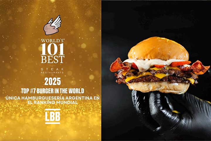 7º lugar: La Birra Bar, de Buenos Aires, na Argentina, eleita a melhor da América do Sul com seu suculento Royale with Cheese.
