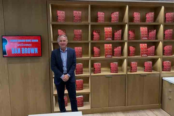 Perfil do escritor Dan Brown