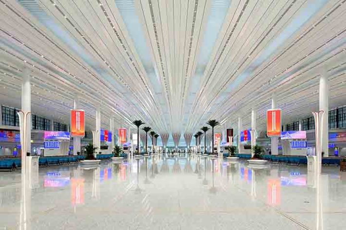 Estação Baiyun, em Cantão (China) - Estações mais bonitas do mundo - Jacky Cheung/Wikimédia Commons