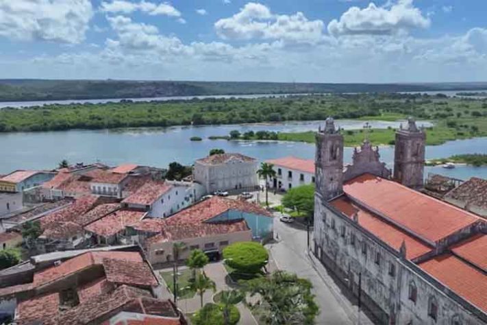Cidade de Penedo, em Alagoas