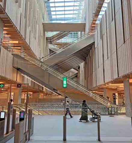 Estação Saint-Denis – Pleyel, em Saint-Denis (França) - Estações mais bonitas do mundo - Chabe01/Wikimédia Commons