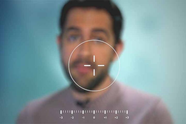 Colírio para reduzir uso de óculos