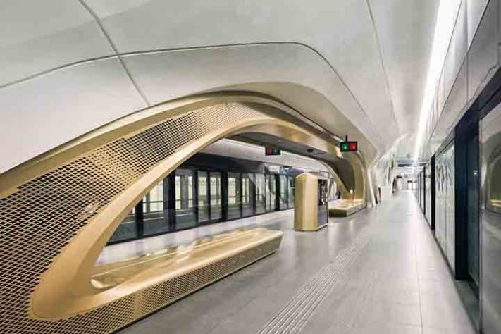 Estação KAFD, em Riad (Arábia Saudita) - Estações mais bonitas do mundo - Divulgação