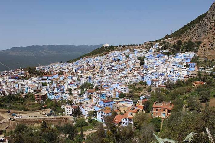 Chefchaouen, a 'cidade azul do Marrocos'