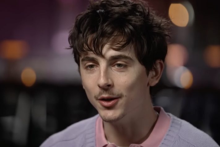 Timothée Chalamet - Reprodução/YouTube