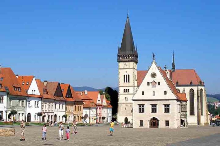 Centro de Bardejov - Eslováquia, República Eslovaca - Jozef Kotulič/ Wikimédia Commons