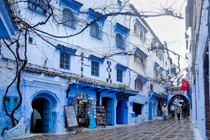 Chefchaouen, a 'cidade azul do Marrocos'