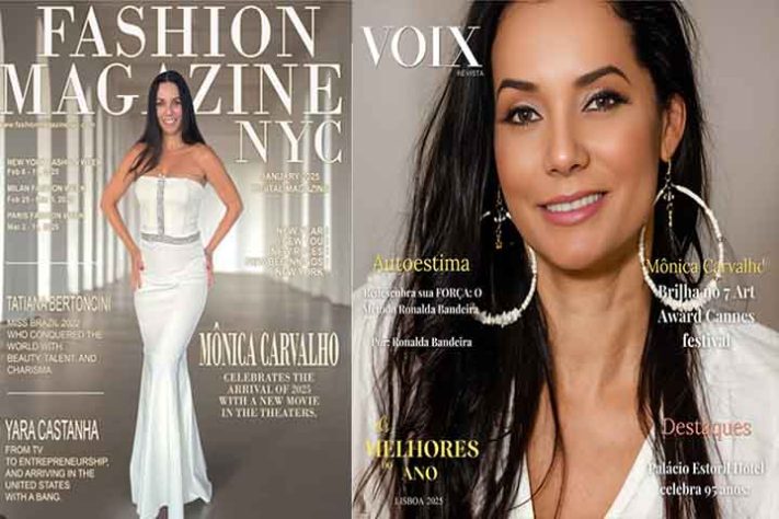 Atriz Mônica Carvalho é premiada no Ângel Film Award 2025