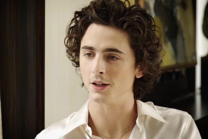 Timothée Chalamet - Reprodução/YouTube