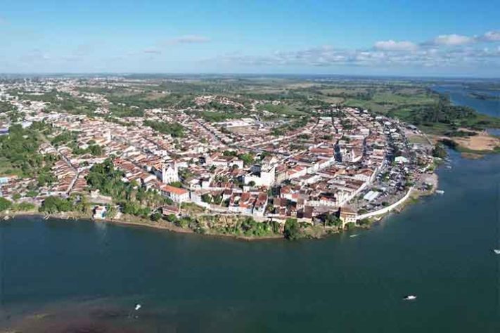Cidade de Penedo, em Alagoas