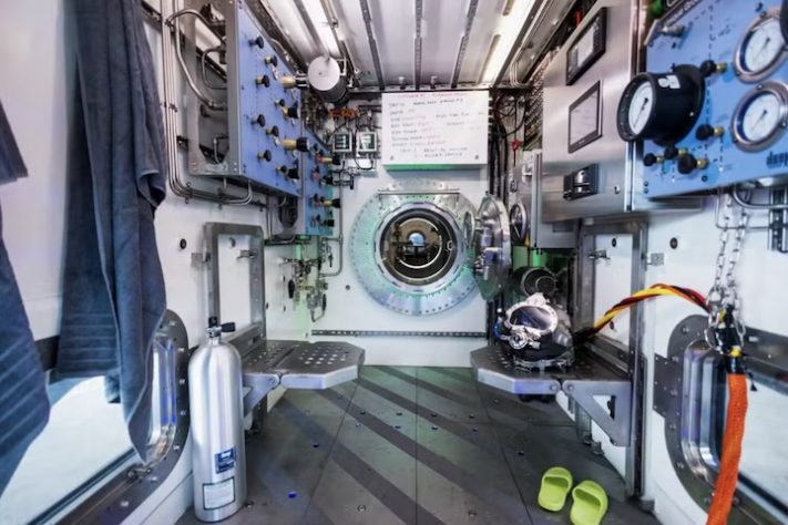 Vanguard, cápsula subaquática feita para viver no fundo do mar - Divulgação/Deep