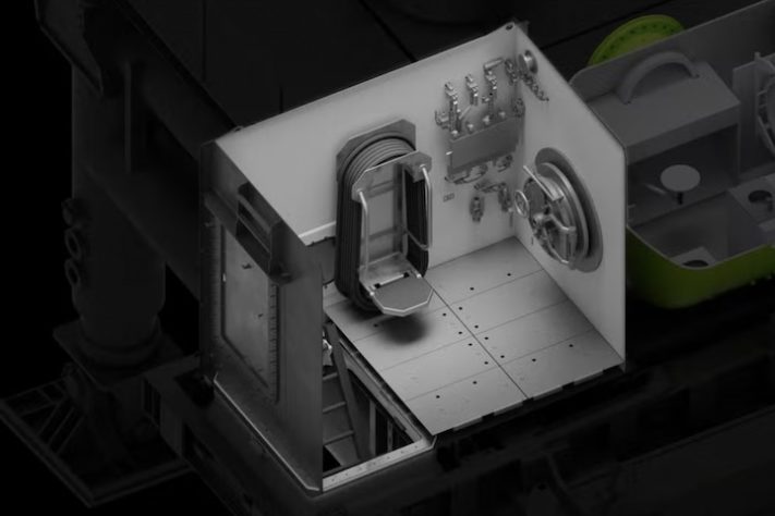 Vanguard, cápsula subaquática feita para viver no fundo do mar - Reprodução/Deep