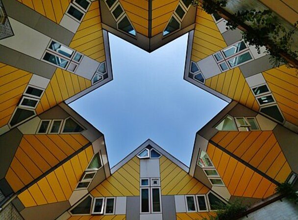 Casas Cubo, o experimento arquitetônico holandês