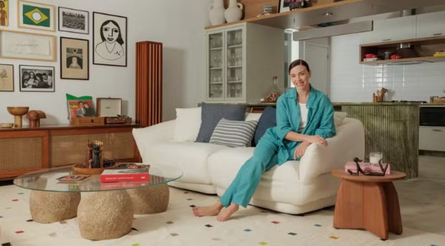 Decoração afetiva: Alice Wegmann revela seu refúgio criativo e cheio de emoção