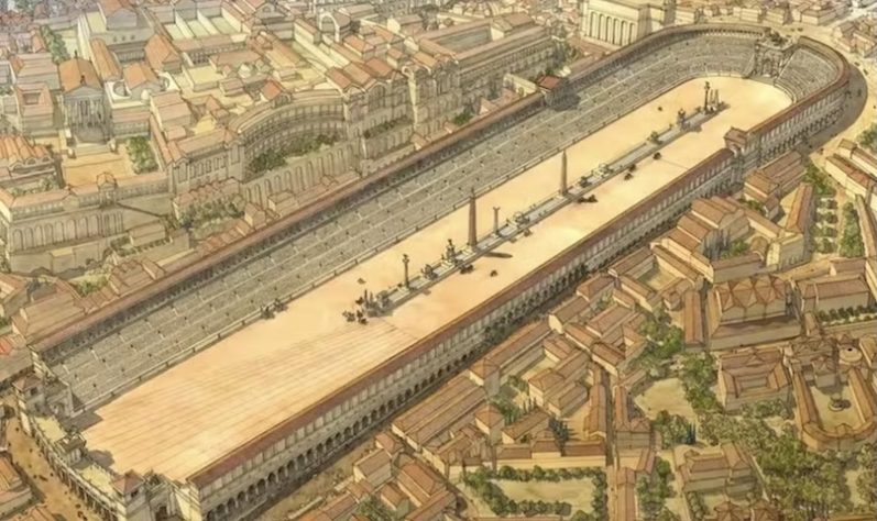 Arqueólogos descobrem hipódromo romano de 2 mil anos abaixo de aterro sanitário na Turquia — Divulgação/Prefeitura de Kayseri