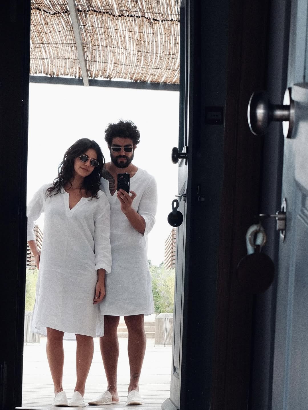 Em julho de 2025, Caio assumiu o relacionamento com a influenciadora Vitória Bohn. 