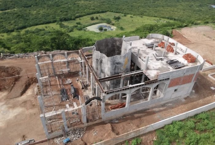 Caridade, no interior do Ceará, está construindo estátua de 36 metros de altura - Divulgação/Governo do Ceará