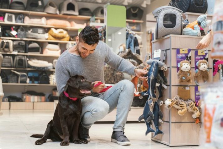 Pet shop, animais de estimação - Freepik