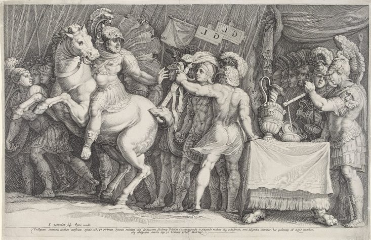 Chegada de Marco Fúrio Camilo em Roma - Domínio Público