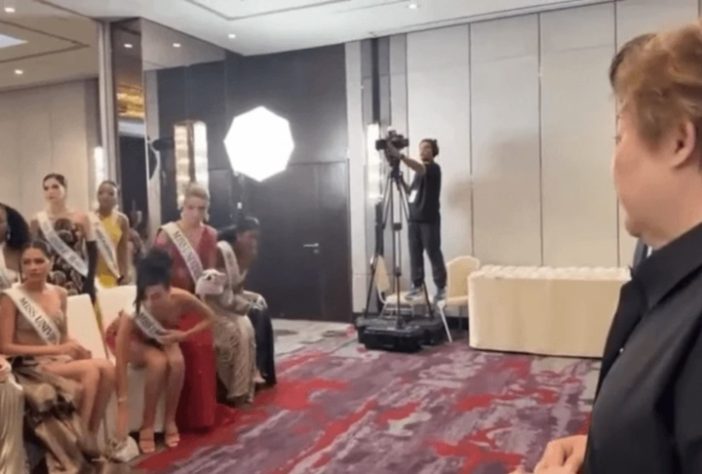 Concurso do Miss Universo 2025 tem confusão após Miss México ser humilhada ao vivo por diretor - Reprodução/Redes Sociais