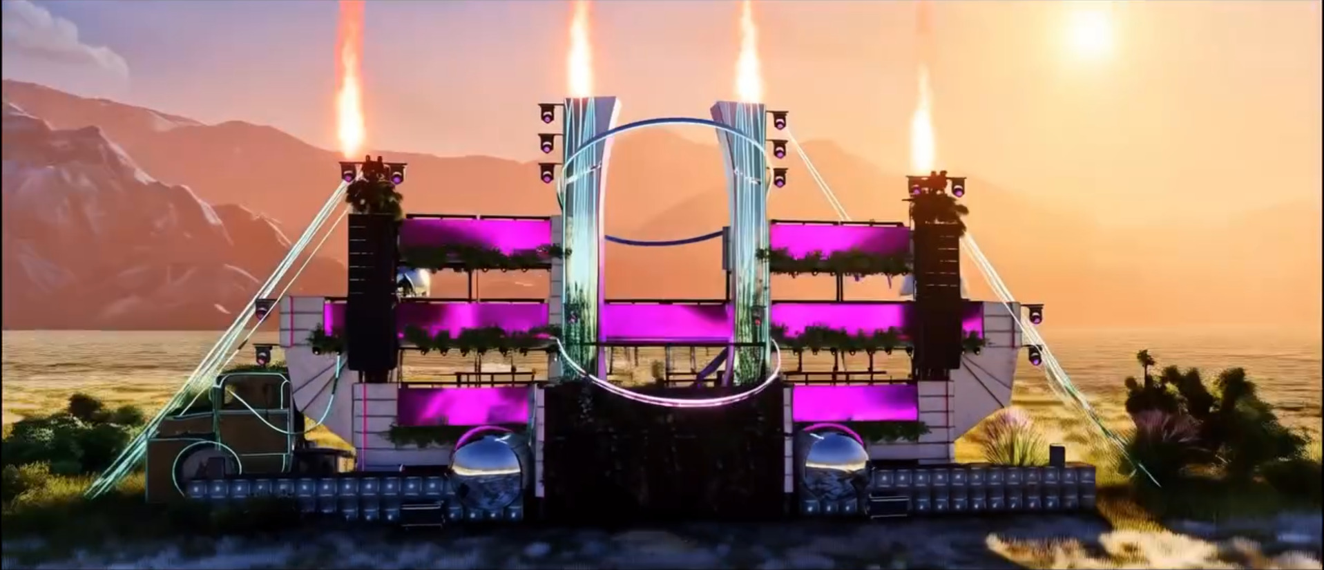 O palco principal do evento também será um art car. Um caminhão convertido em palco, totalmente móvel.
