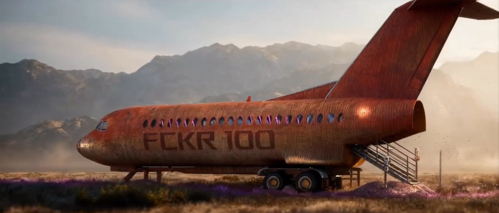 No mesmo evento, outra aeronave também será transformada e funcionará como pista de dança.
