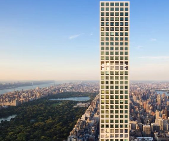 432 Park Avenue – Edifício de luxo construído para bilionários em Nova York corre risco de desabar | Divulgação/432parkavenue.com