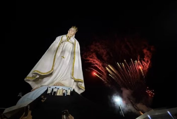 Inauguração oficial da nova imagem de Nossa Senhora de Fátima no Crato, no Ceará - Divulgação