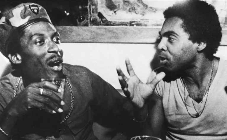 Jimmy Cliff e Gilberto Gil - Reprodução/Facebook